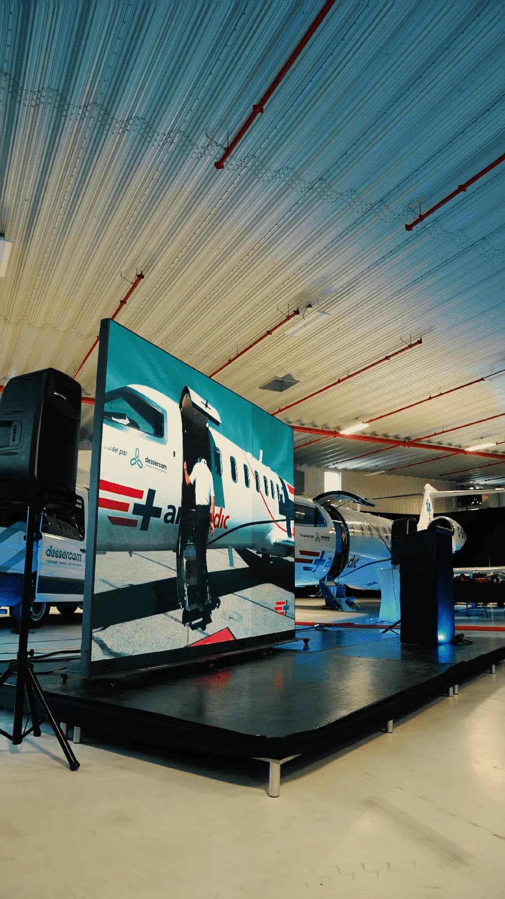Air Médic — Dévoilement officiel de la nouvelle cabine Learjet 45XR