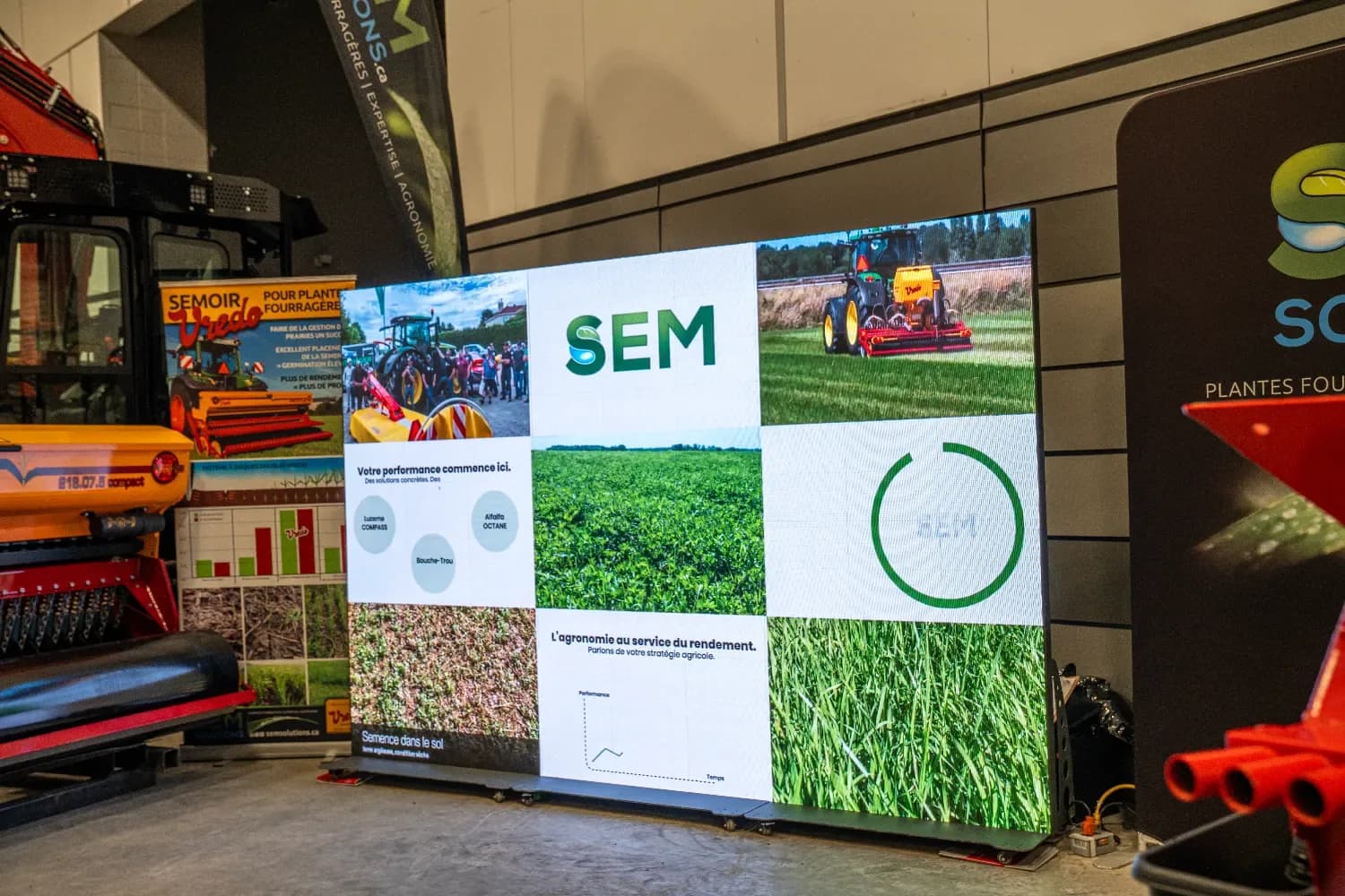SEM Solutions – Salon Industrie et Machinerie agricole de Québec